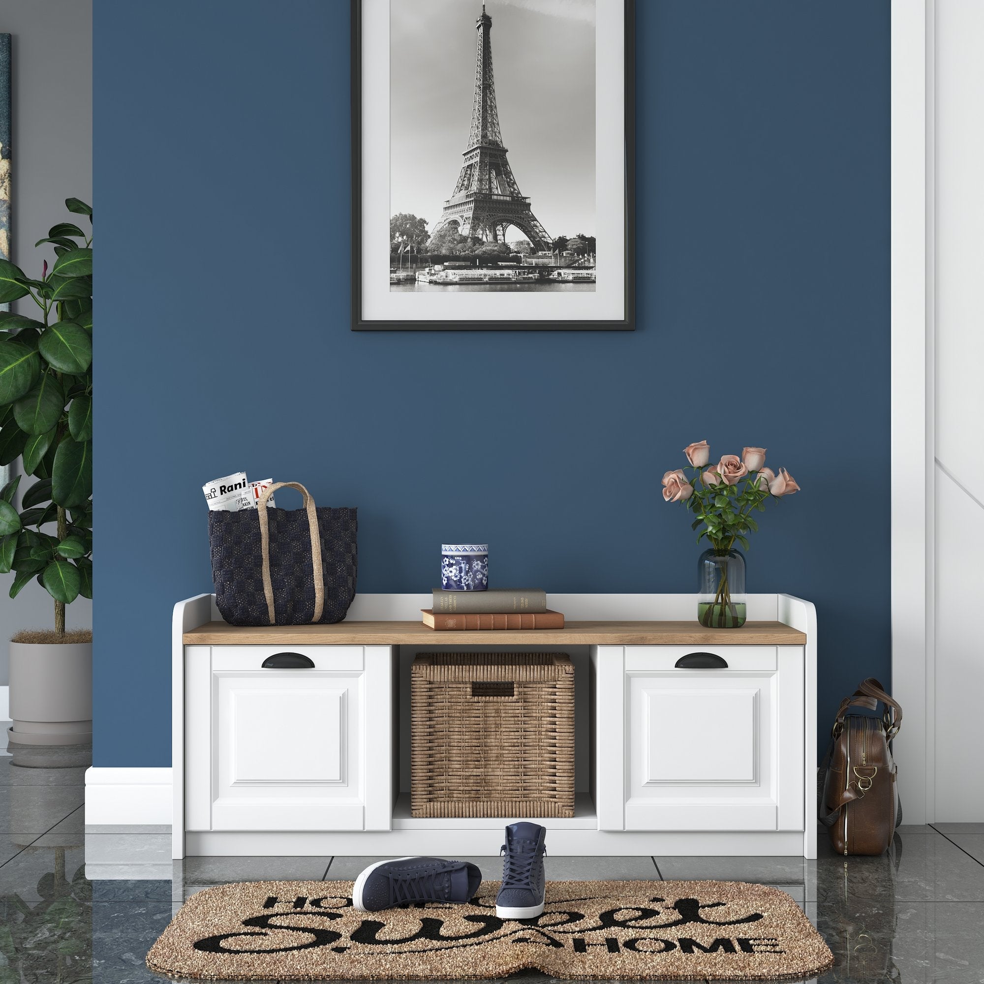 Ormar za obuću P2 - 1808 - Walnut | AG-vitahome.hr