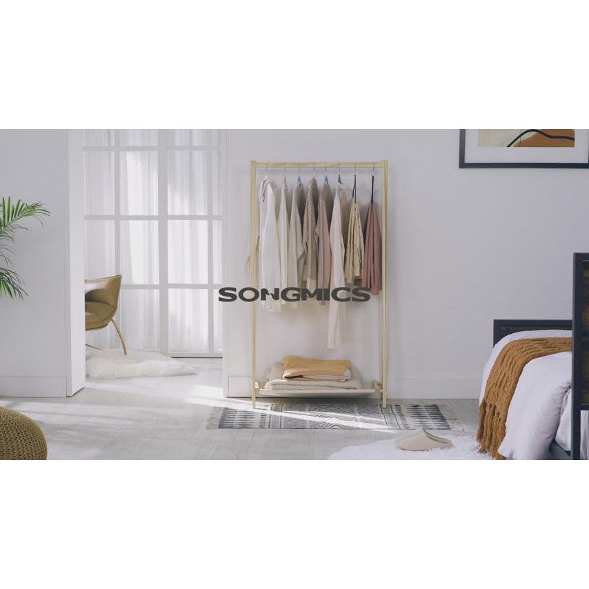 50 komada baršunastih, neklizajućih vješalica, svijetlo ružičaste | SONGMICS-vitahome.hr