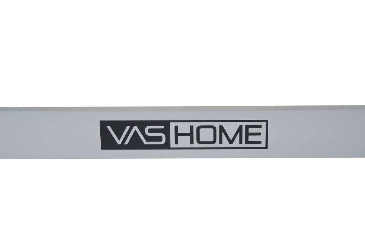 Masažni stol, sklopivi i prijenosni, aluminijski okvir, bijeli | VASHOME-vitahome.hr