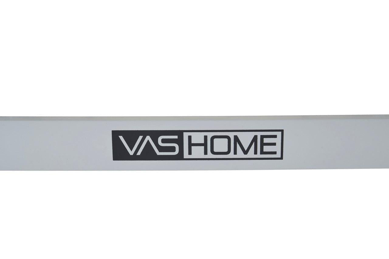 Masažni stol, sklopivi i prijenosni, aluminijski okvir, Krem bijela | VASHOME-vitahome.hr