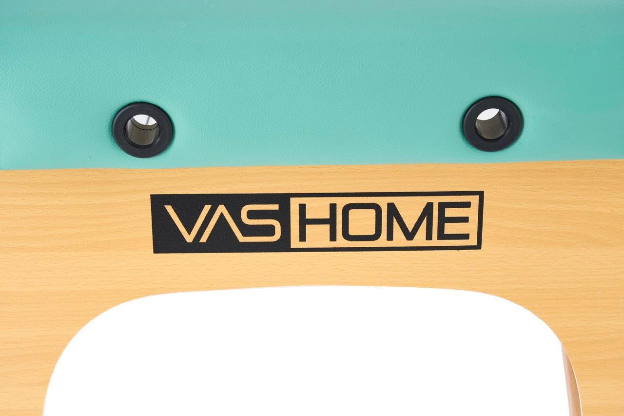 Masažni stol, sklopivi i prijenosni, drveni okvir, Zelena | VASHOME-vitahome.hr