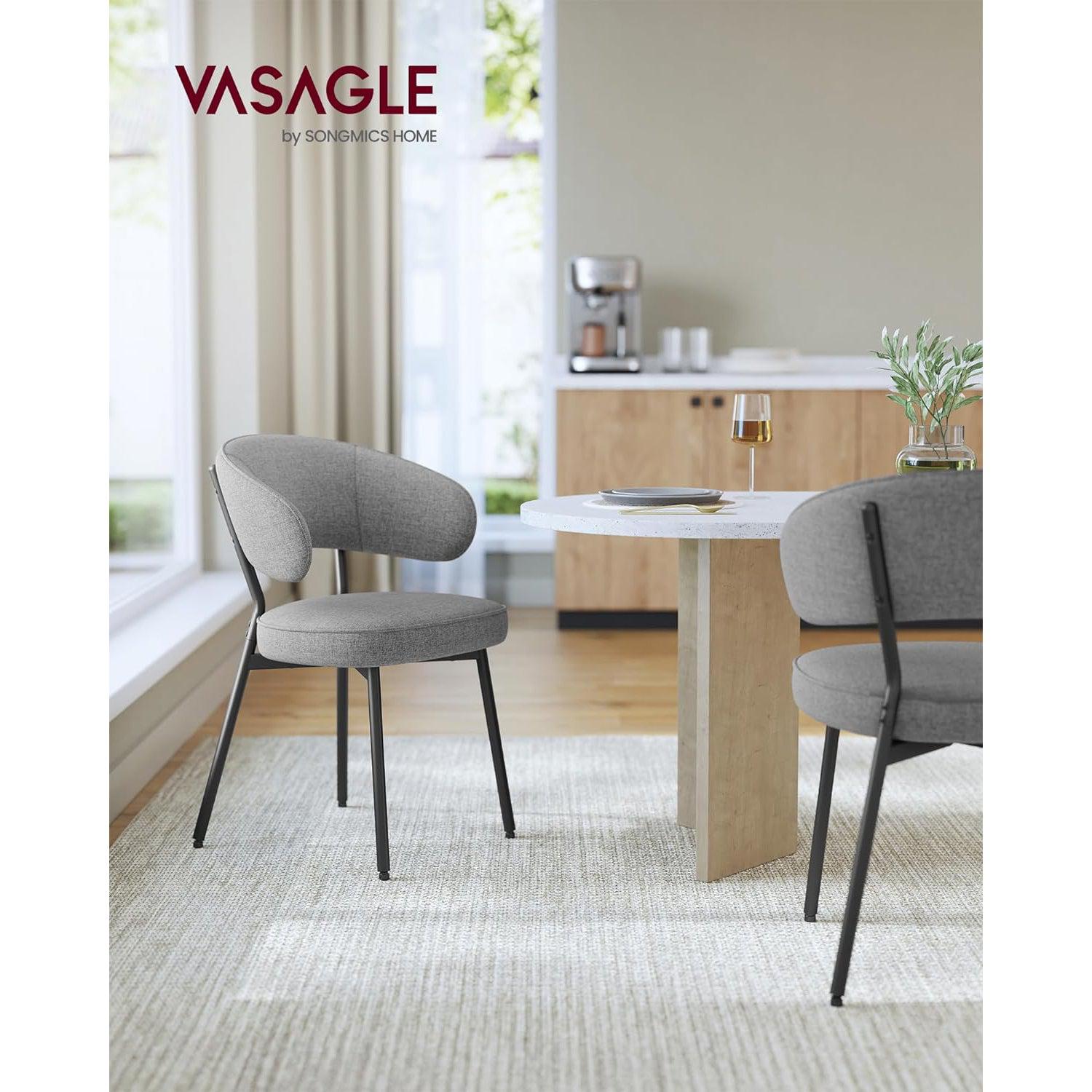 Blagovaonske stolice, set od dvije kuhinjske stolice, tamno sive | Vasdom.hr-vitahome.hr