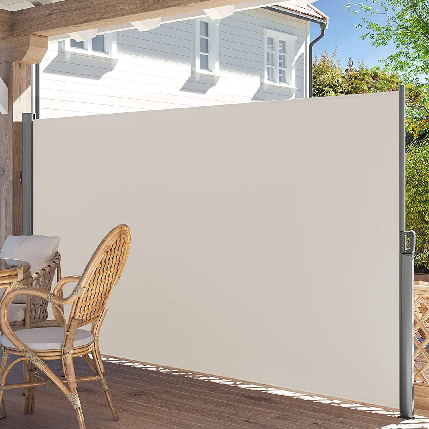 Bočna tenda 160 x 350 cm, bež | songmics-vitahome.hr