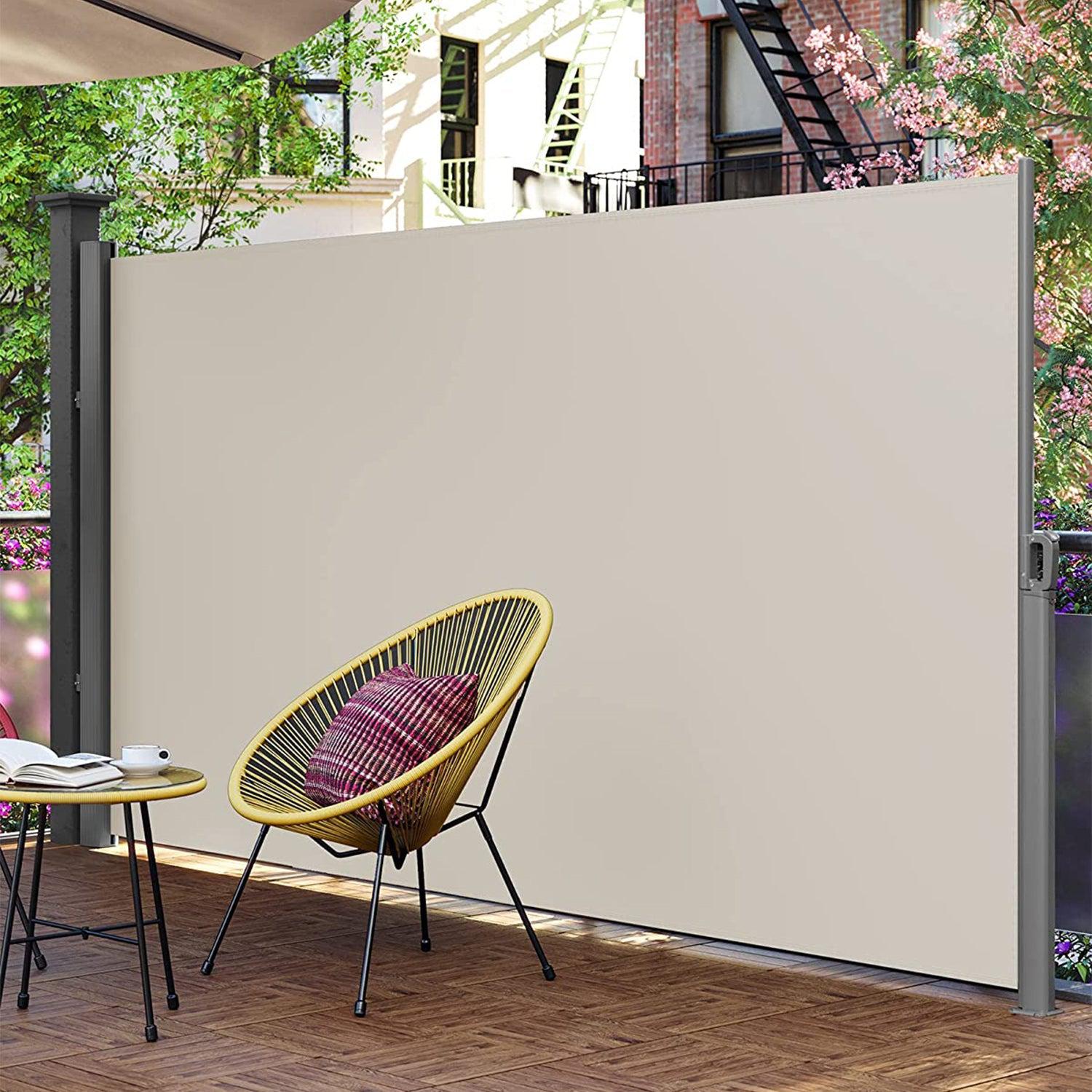 Bočna tenda 160 x 350 cm, bež | songmics-vitahome.hr