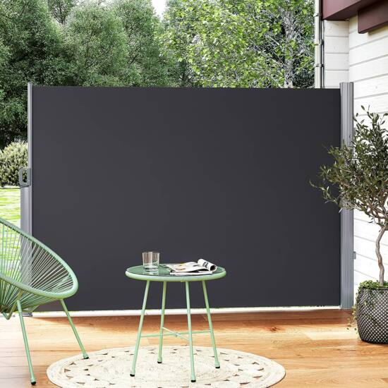Bočna tenda na izvlačenje, 200 x 350 cm, antracit | SONGMICS-vitahome.hr