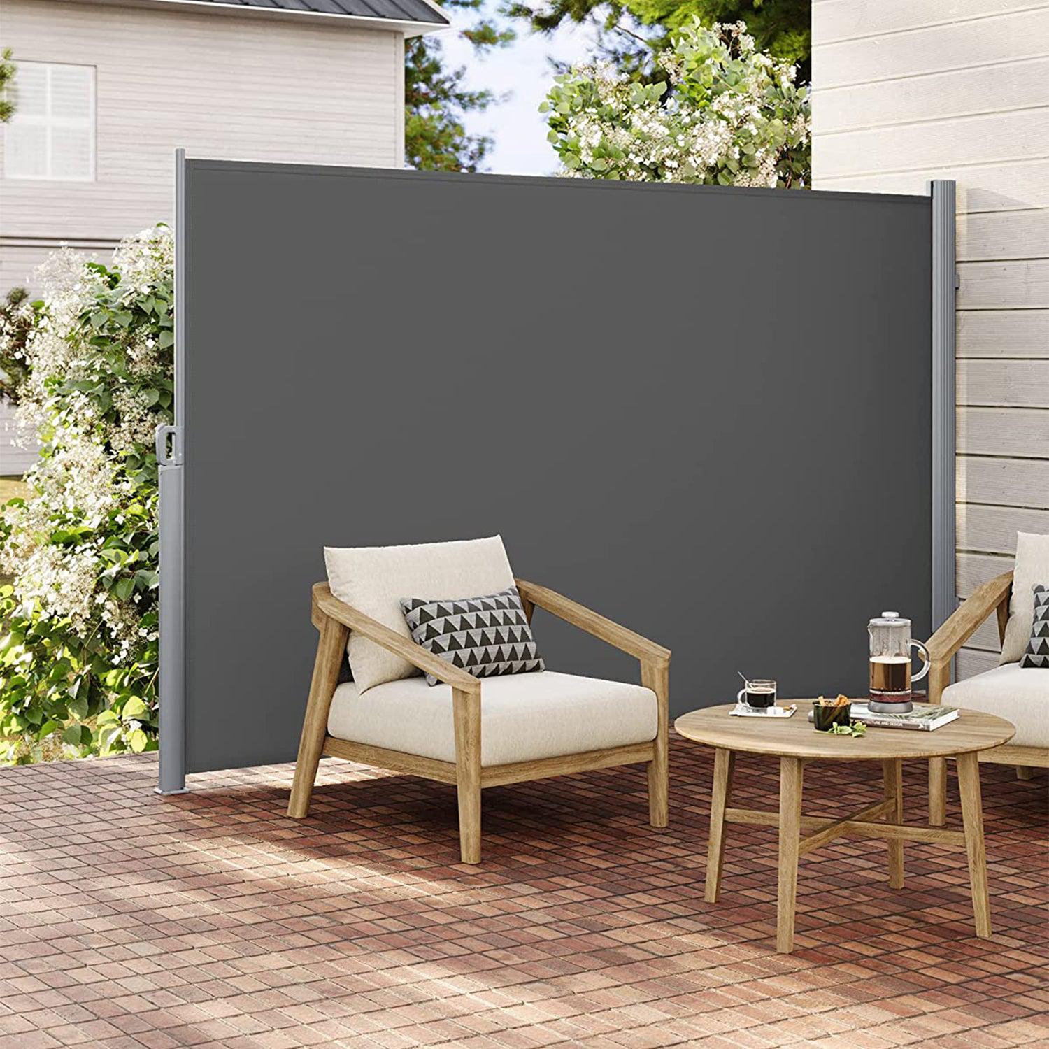 Bočna tenda, na razvlačenje, 180 x 300 cm antracit siva | SONGMICS-vitahome.hr