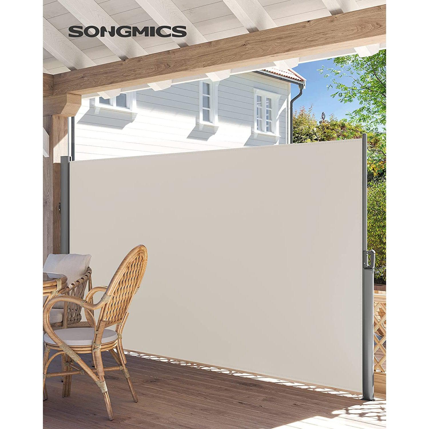 Bočna tenda, tenda za balkon, terasu, bež | SONGMICS-vitahome.hr