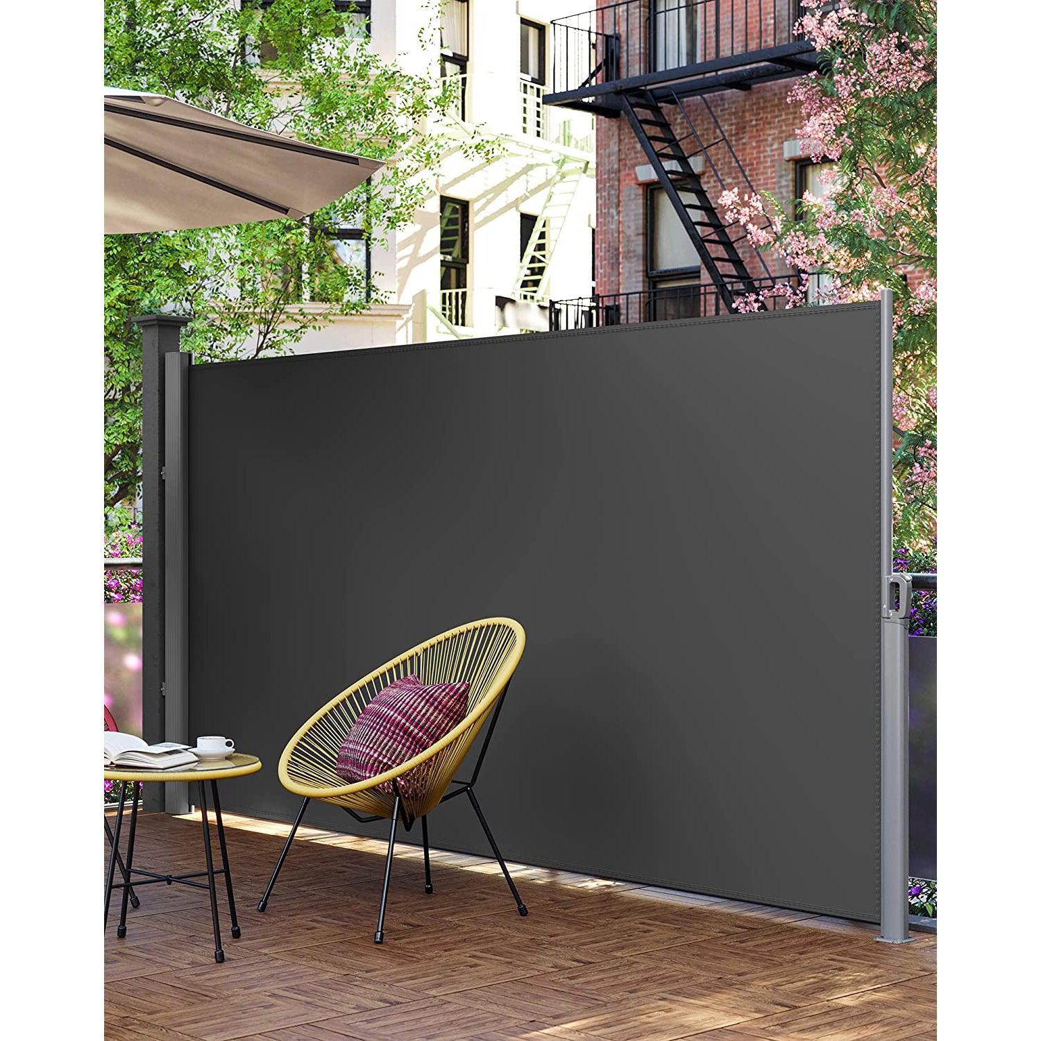 Bočna tenda, tenda za balkon, terasu, siva | SONGMICS-vitahome.hr
