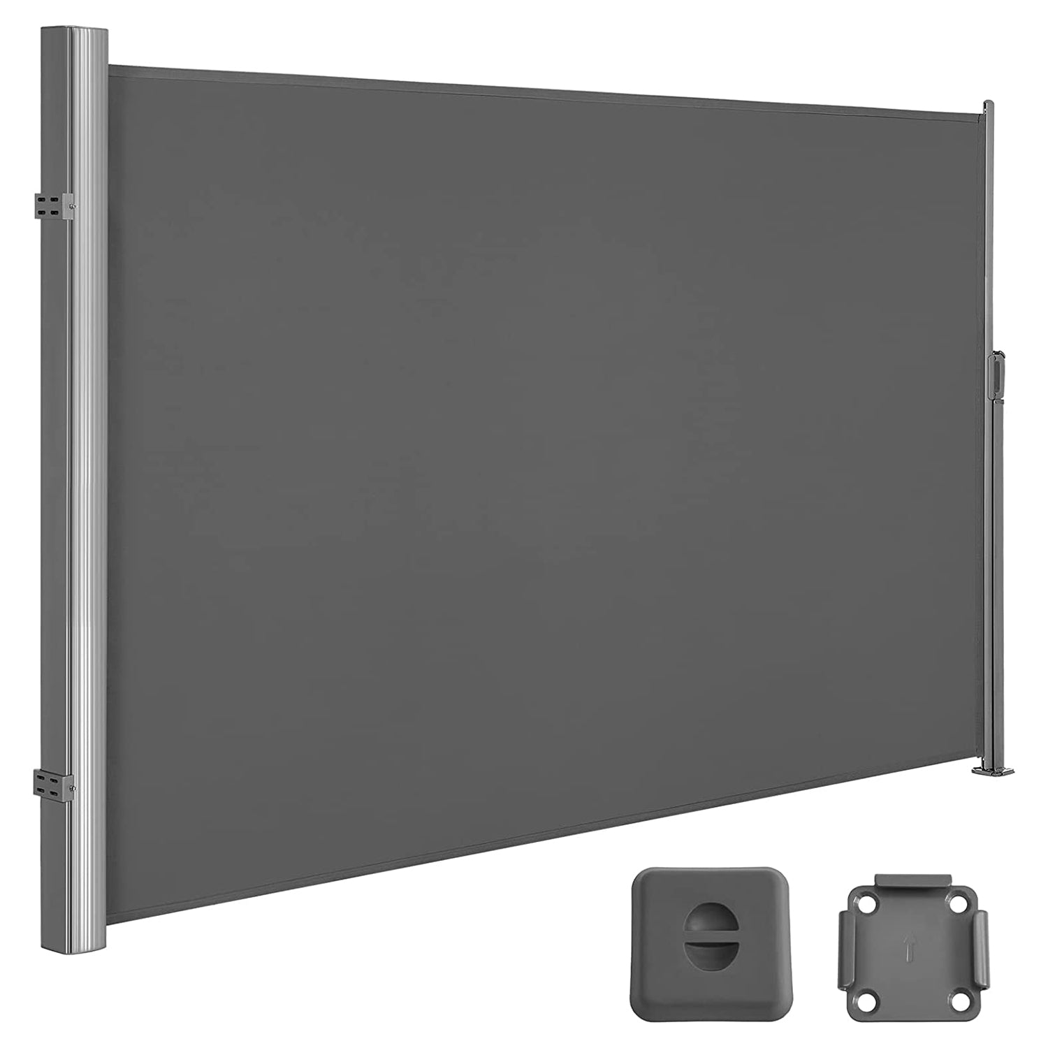 Bočna tenda za balkon i terasu 180 x 350 cm, dimno siva | SONGMICS-vitahome.hr