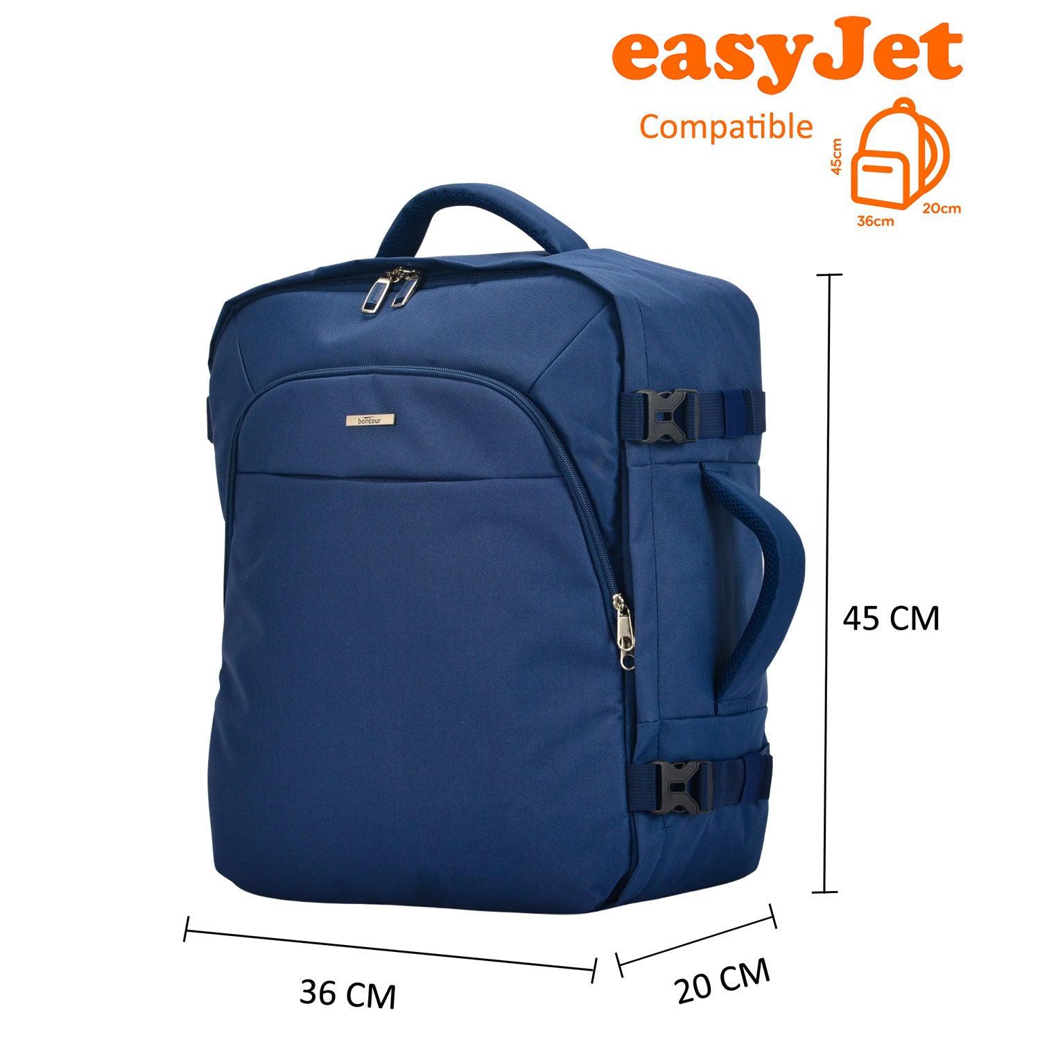 Bontour Air putni ruksak , EasyJet veličine 45x36x20cm, plavi | BONTOUR-vitahome.hr