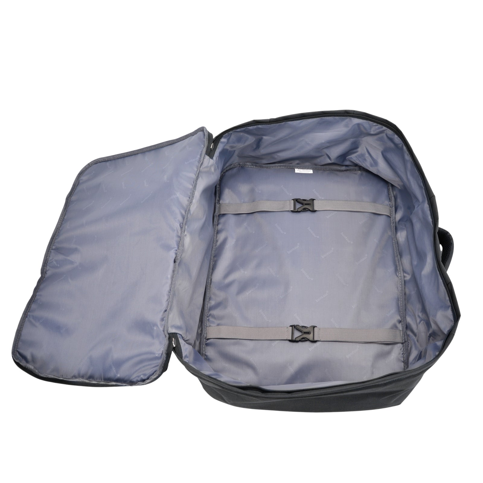 Bontour Air putni ruksak, ručna prtljaga kabinske veličine 55x40x20 cm, crni | BONTOUR-vitahome.hr