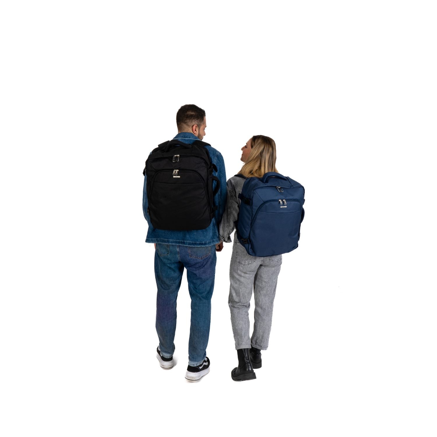 Bontour Air putni ruksak, ručna prtljaga kabinske veličine 55x40x20 cm, crni | BONTOUR-vitahome.hr