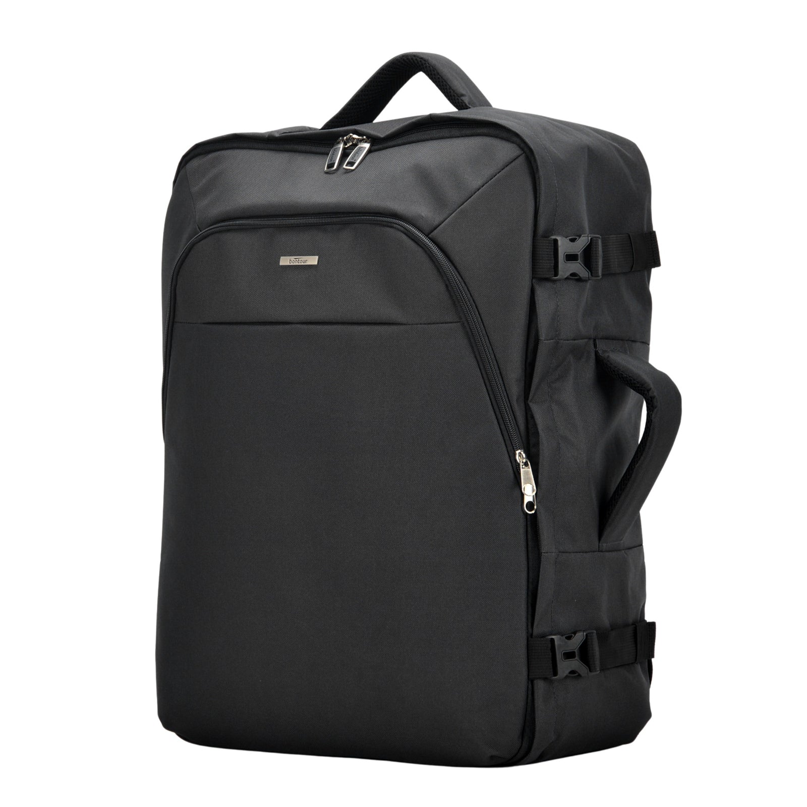 Bontour Air putni ruksak, ručna prtljaga kabinske veličine 55x40x20 cm, crni | BONTOUR-vitahome.hr