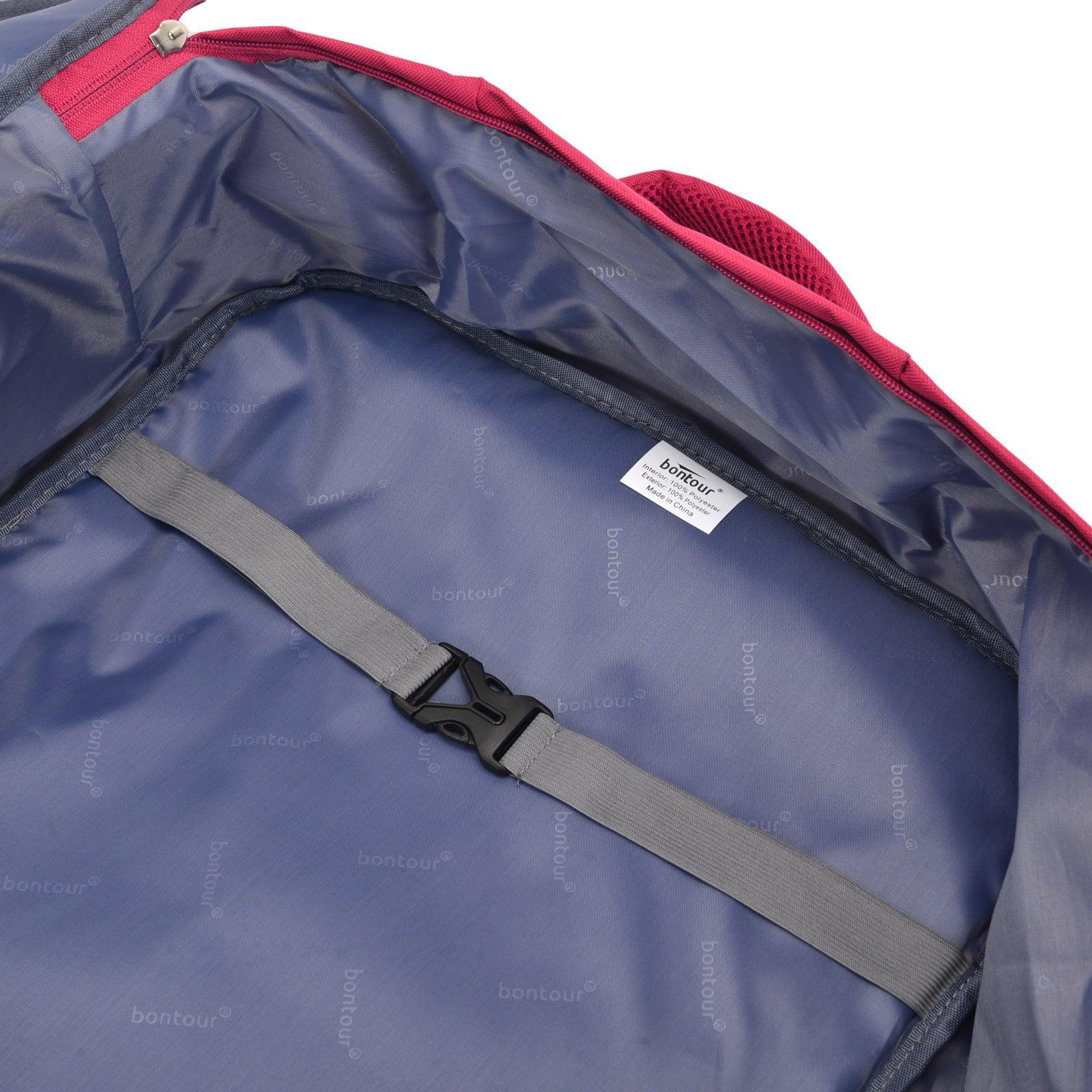Bontour Air putni ruksak, ručna prtljaga kabinske veličine 55x40x20 cm, crveni | BONTOUR-vitahome.hr
