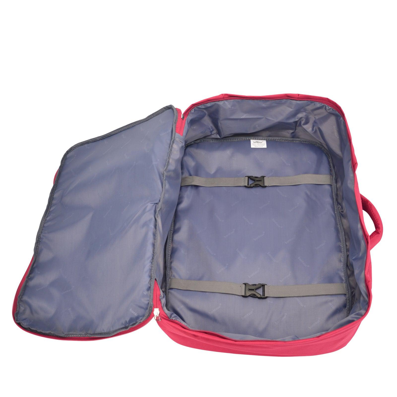 Bontour Air putni ruksak, ručna prtljaga kabinske veličine 55x40x20 cm, crveni | BONTOUR-vitahome.hr