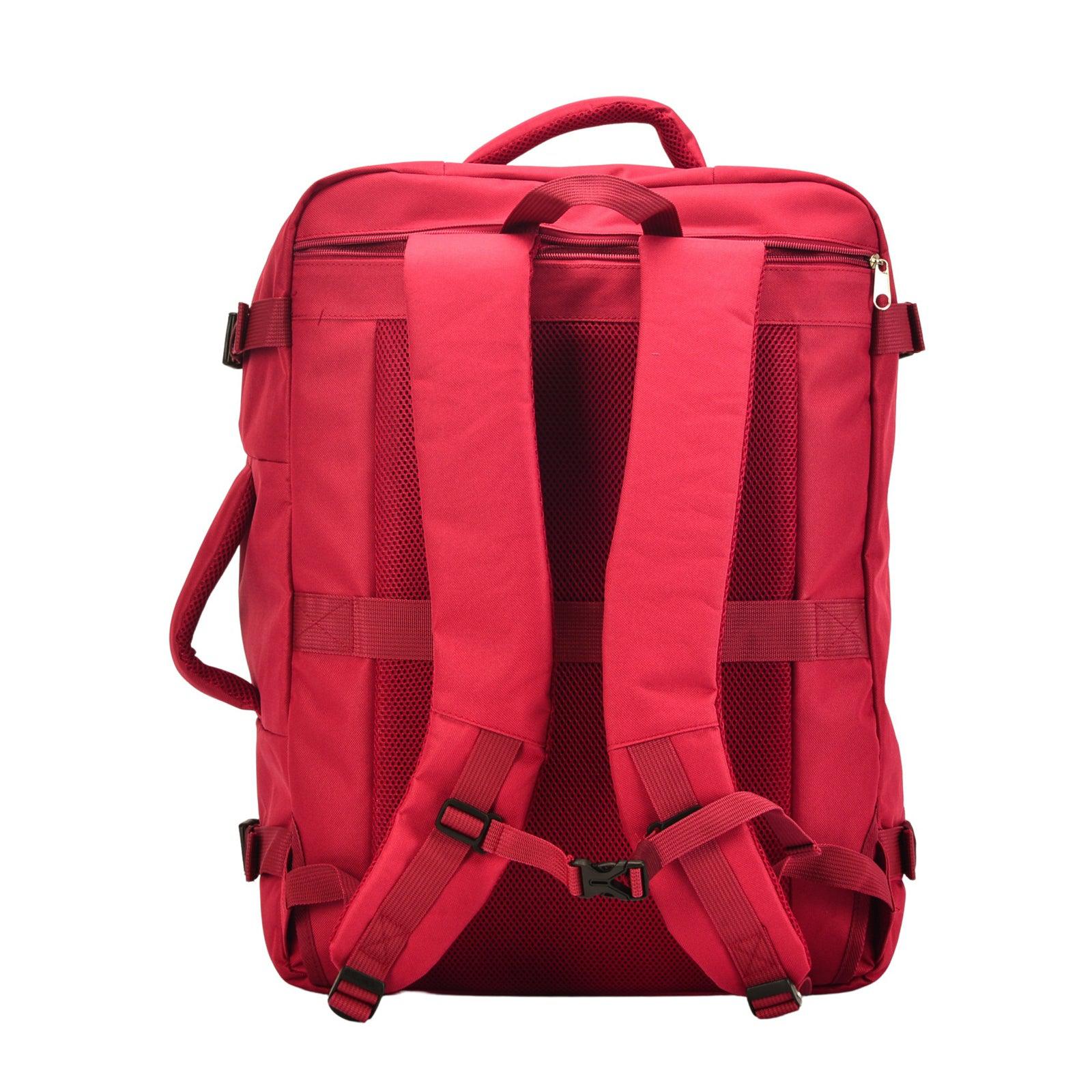 Bontour Air putni ruksak, ručna prtljaga kabinske veličine 55x40x20 cm, crveni | BONTOUR-vitahome.hr