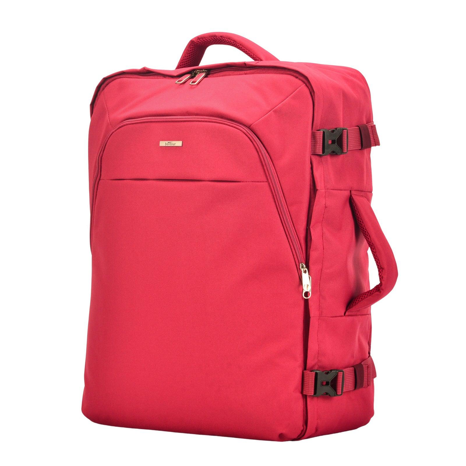 Bontour Air putni ruksak, ručna prtljaga kabinske veličine 55x40x20 cm, crveni | BONTOUR-vitahome.hr