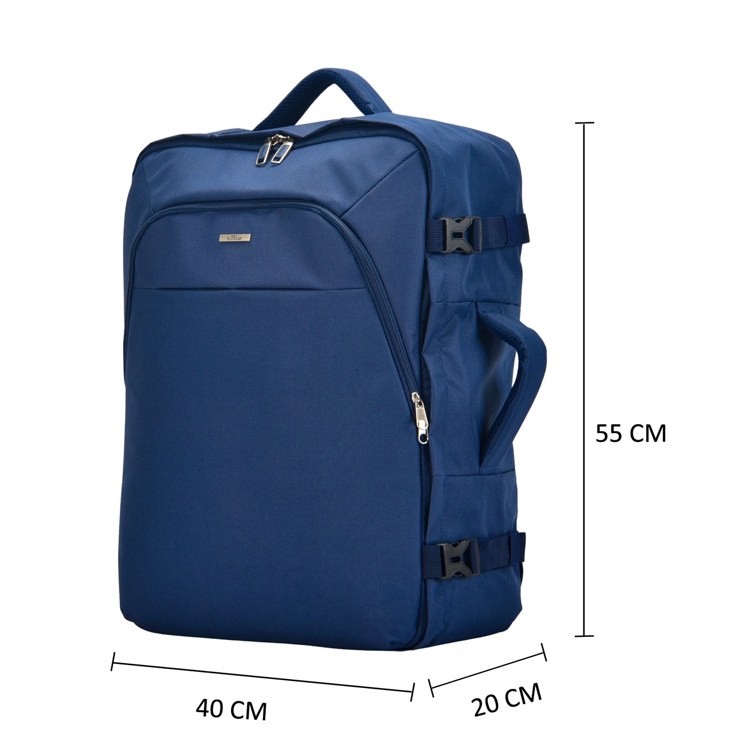 Bontour Air putni ruksak, ručna prtljaga kabinske veličine 55x40x20 cm,plavi | BONTOUR-vitahome.hr