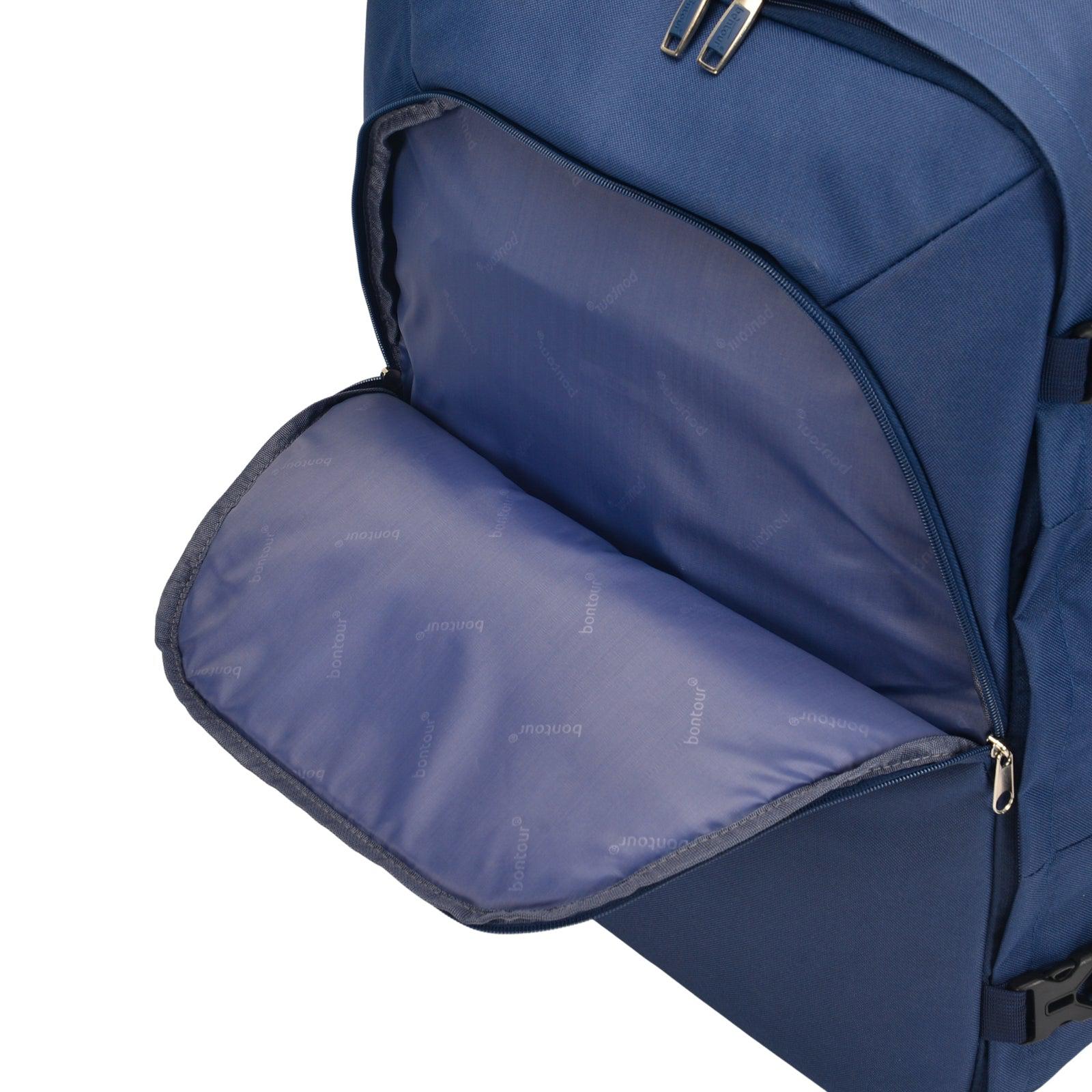 Bontour Air putni ruksak, ručna prtljaga kabinske veličine 55x40x20 cm,plavi | BONTOUR-vitahome.hr