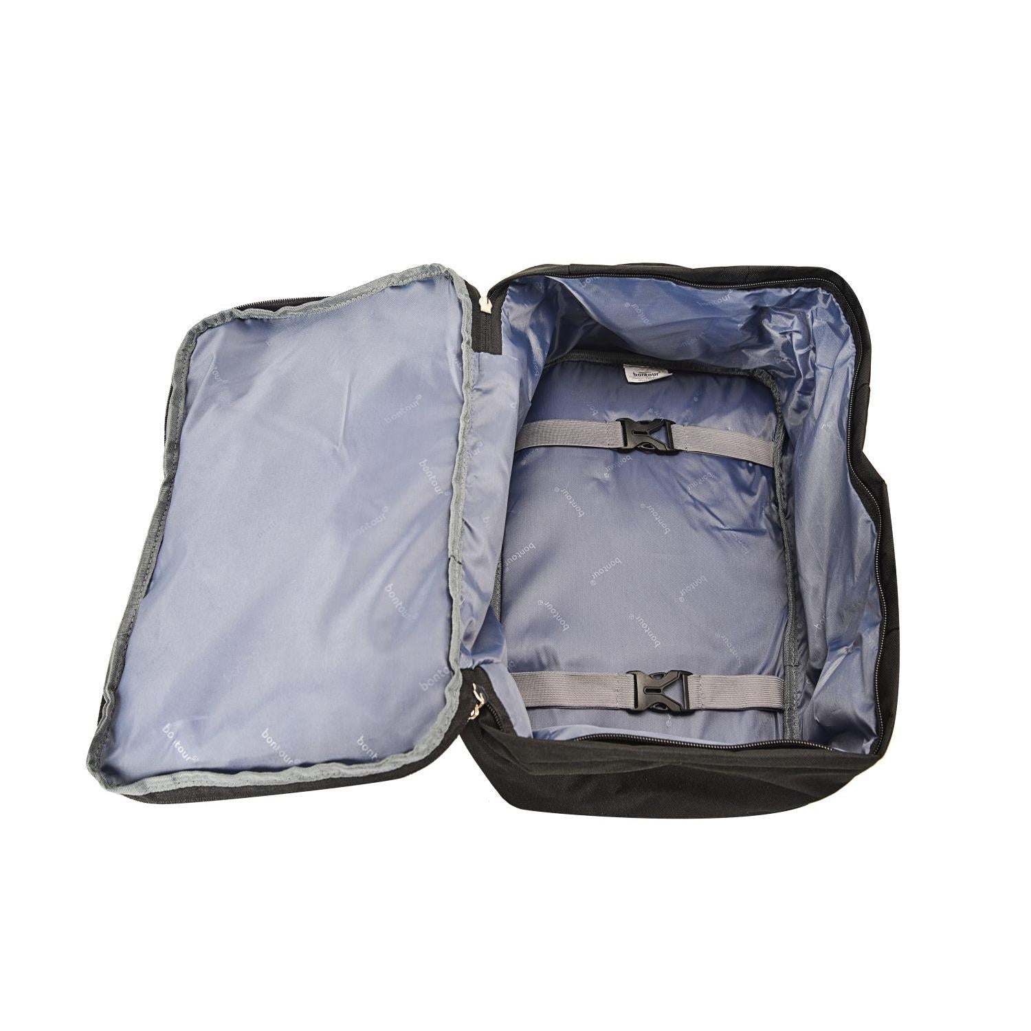 Bontour Air putni ruksak, WizzAir/Ryanair veličine 40x20x25cm, crni | BONTOUR-vitahome.hr