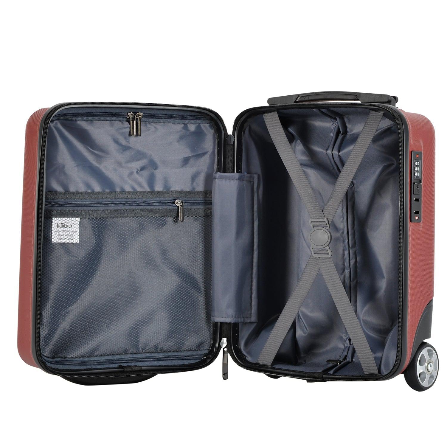 CabinOne kabinski kofer WIZZAIR (40x30x20 cm)- bordo boje | BONTOUR-vitahome.hr