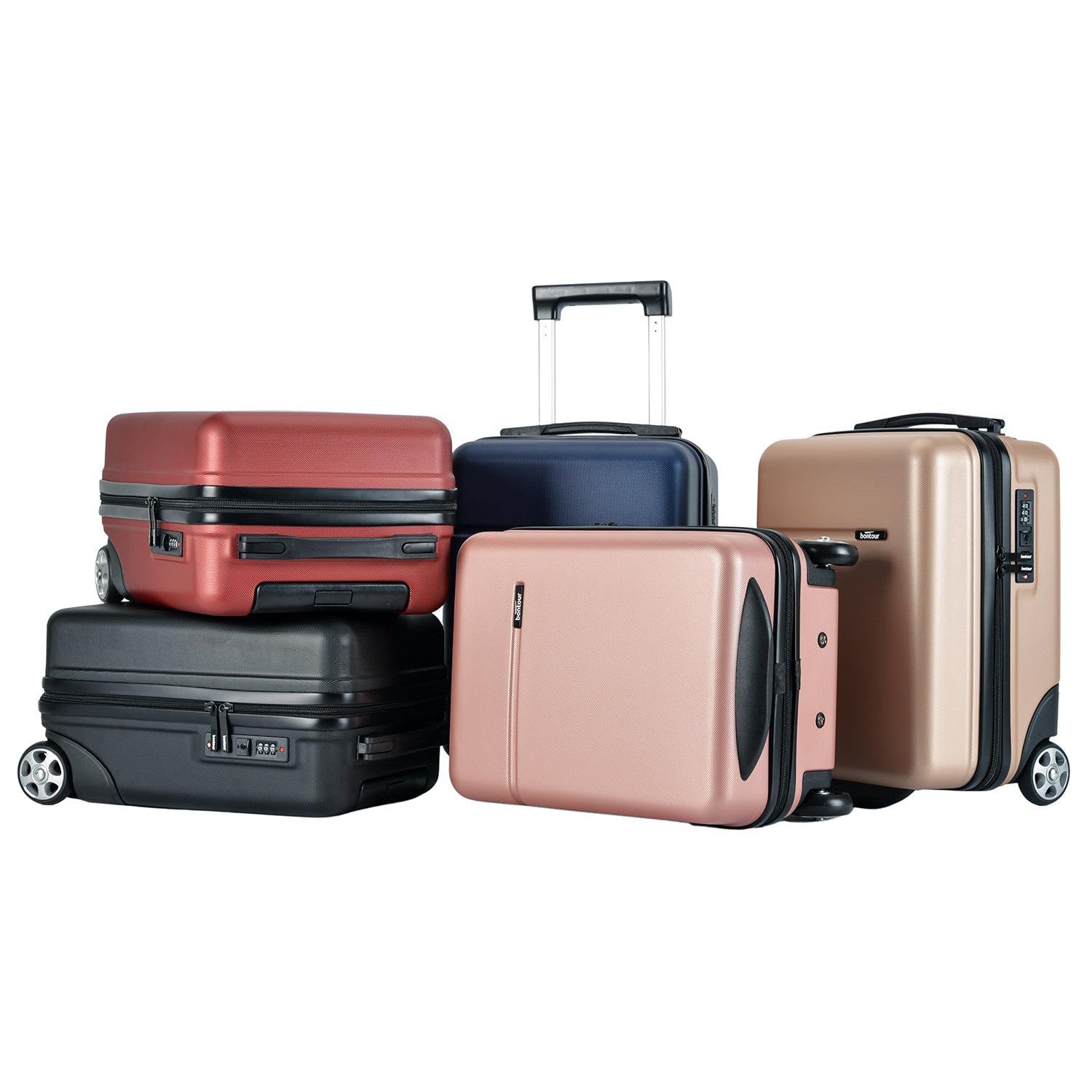CabinOne kabinski kovčeg WIZZAIR, 40x30x20 cm, ružičasto zlato | BONTOUR-vitahome.hr