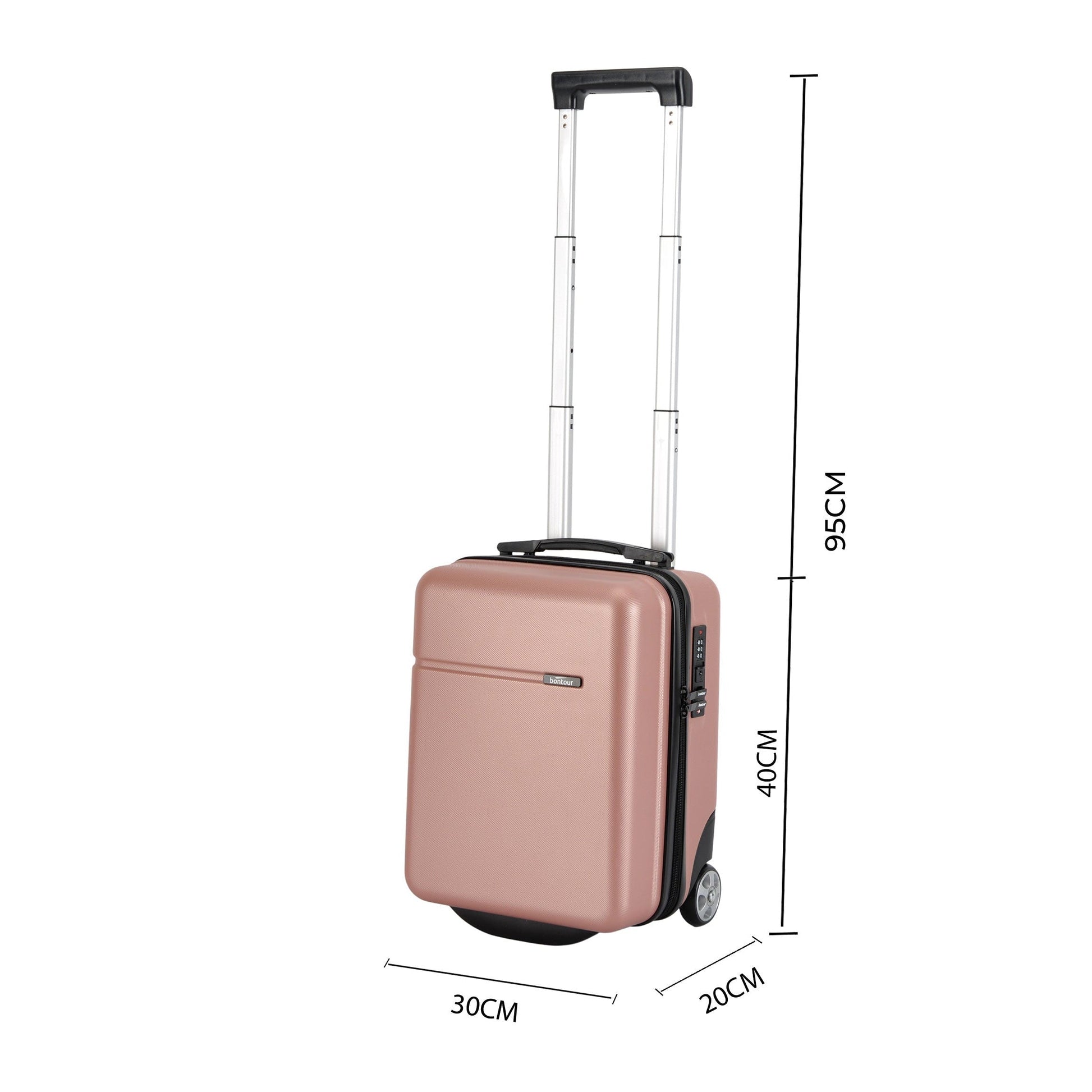 CabinOne kabinski kovčeg WIZZAIR, 40x30x20 cm, ružičasto zlato | BONTOUR-vitahome.hr