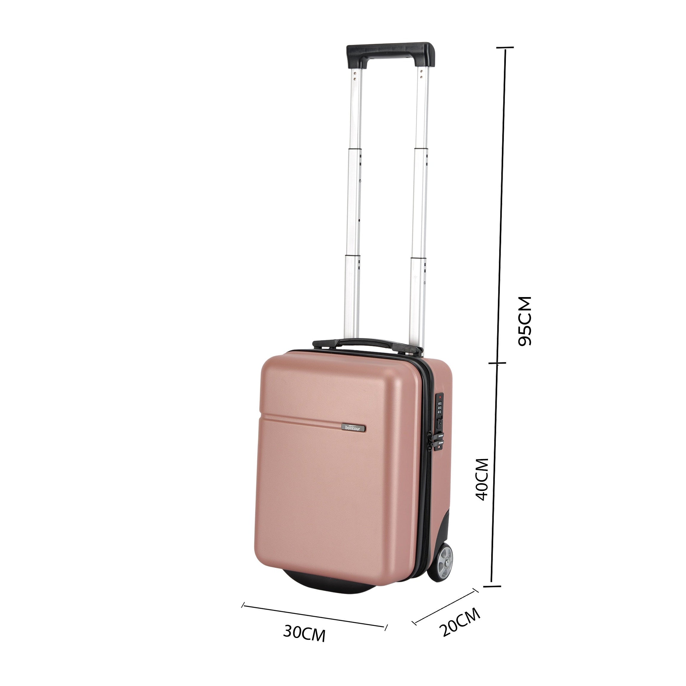 CabinOne kabinski kovčeg WIZZAIR, 40x30x20 cm, ružičasto zlato | BONTOUR-vitahome.hr