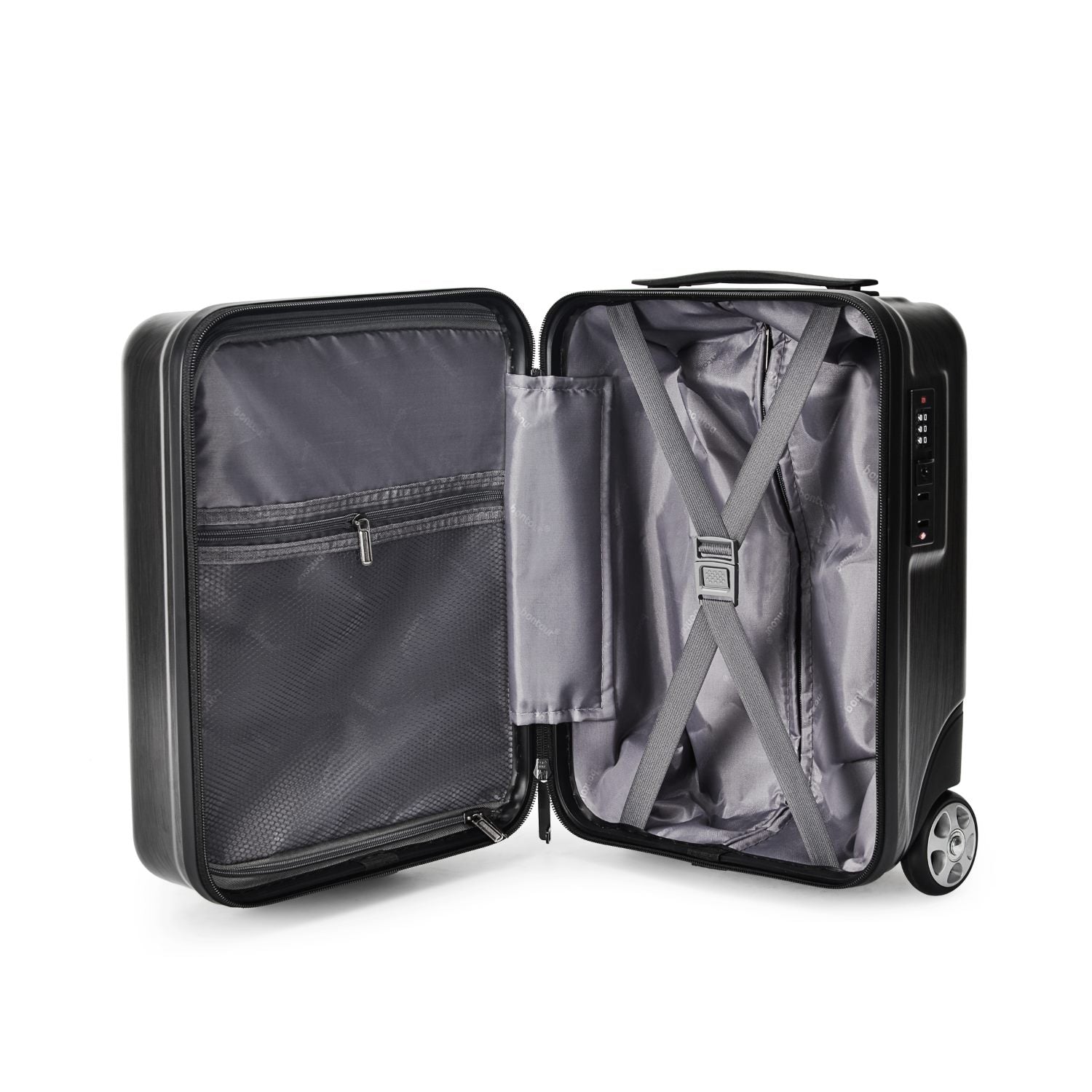 CabinOne kabinski kovčeg WIZZAIR 40x30x20 cm, staro srebro | BONTOUR-vitahome.hr