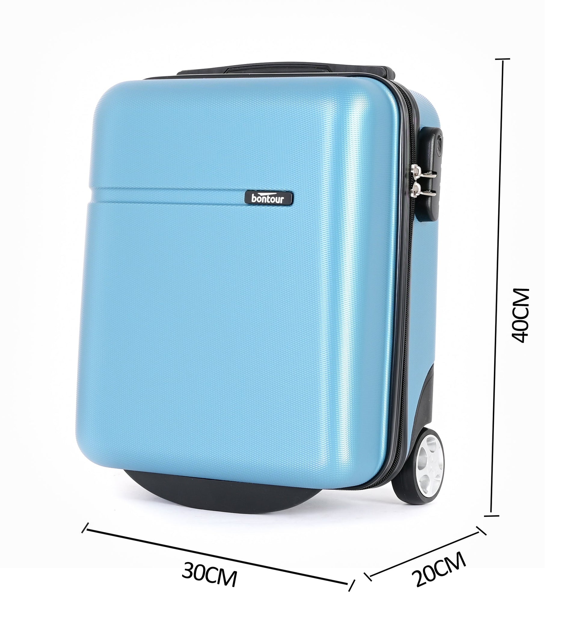 CabinOne kabinski kovčeg WIZZAIR, 40x30x20 cm, svijetlo plavi | BONTOUR-vitahome.hr