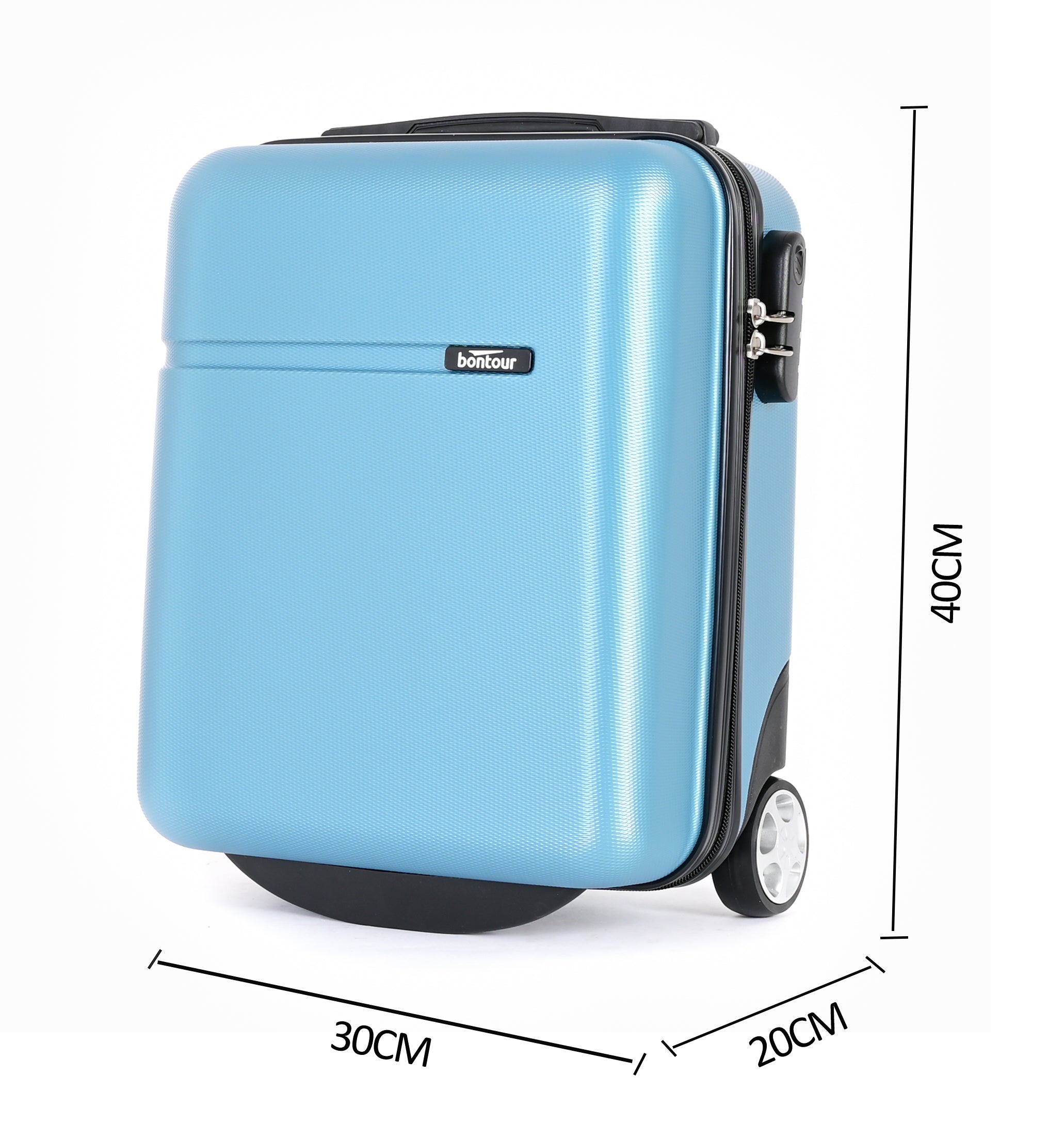 CabinOne kabinski kovčeg WIZZAIR, 40x30x20 cm, svijetlo plavi | BONTOUR-vitahome.hr