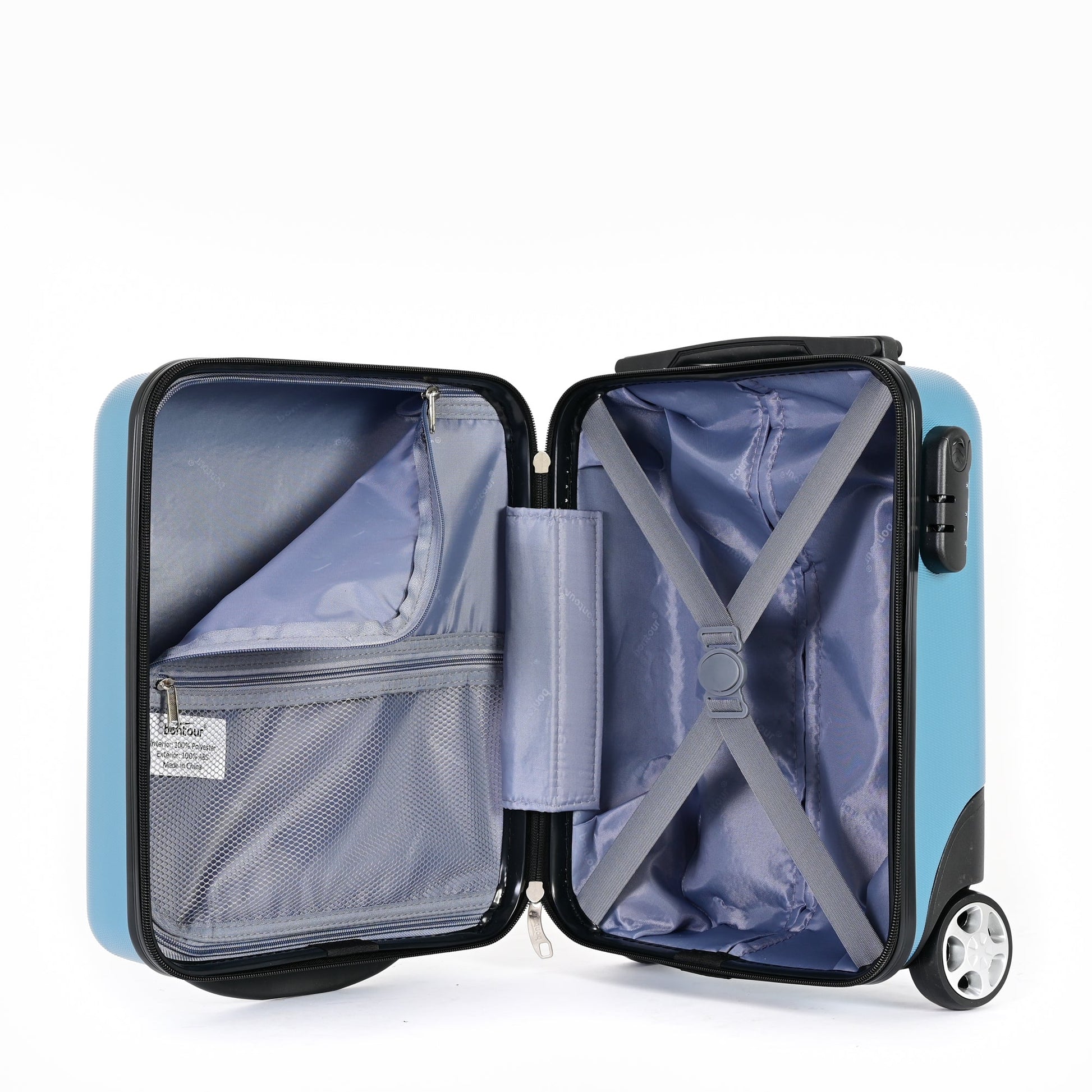 CabinOne kabinski kovčeg WIZZAIR, 40x30x20 cm, svijetlo plavi | BONTOUR-vitahome.hr