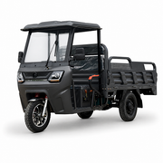 CargoCabin 950 Standard – Električni teretni tricikl s kabinom, 3900 W, poljoprivredno vozilo, titan siva