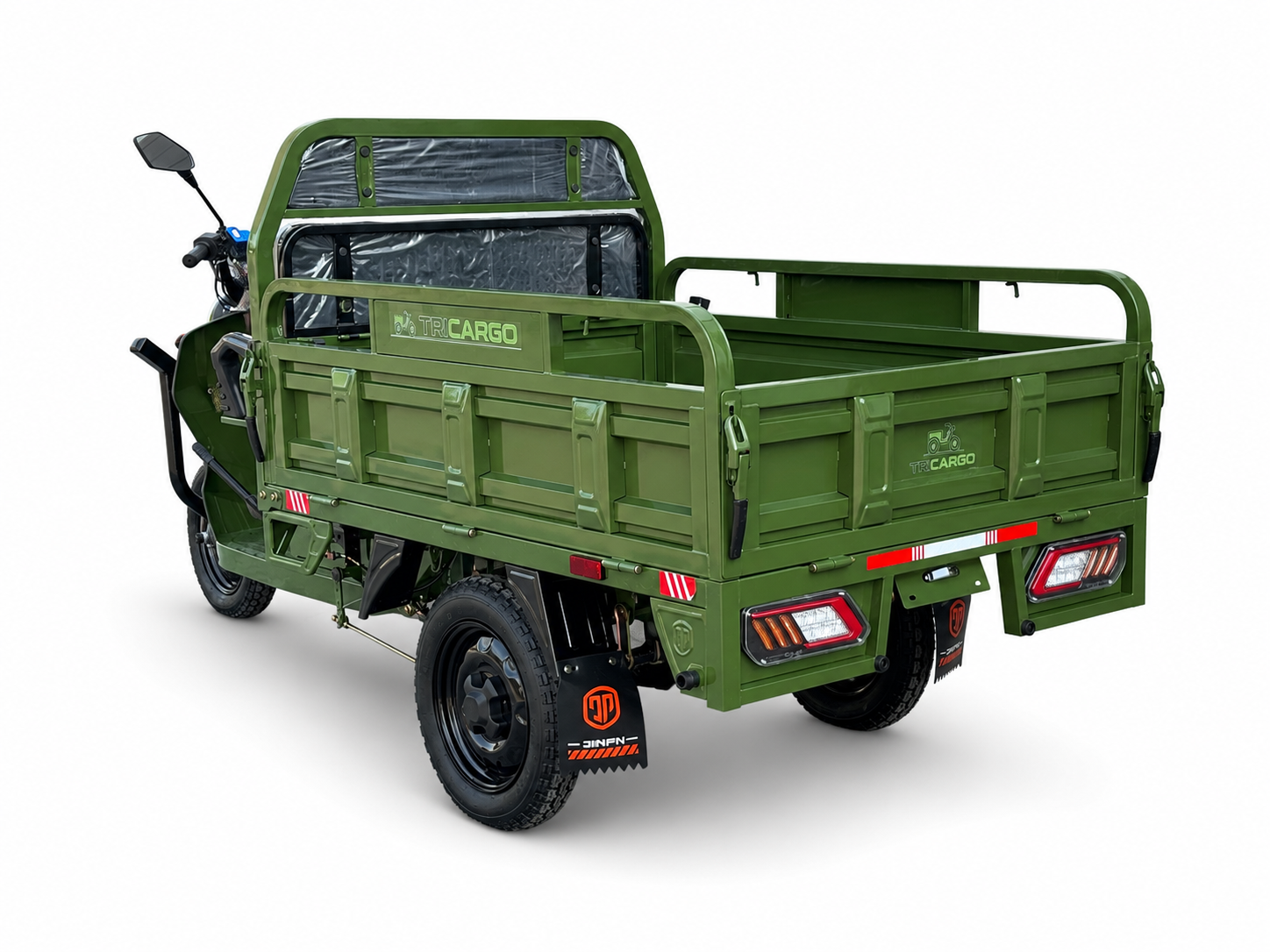 CargoCity 150 – Električni teretni tricikl, poljoprivredno vozilo, 2600 W, zelena