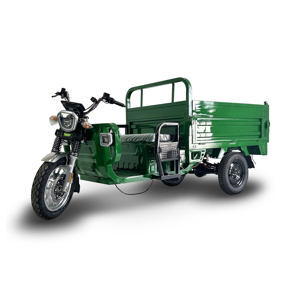 CargoMax 850 Pro – Električno hidraulično teretno vozilo s kiper platformom, 3000 W, zeleno