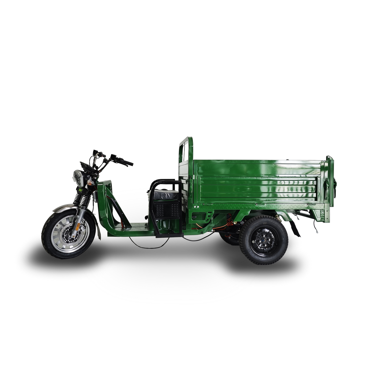 CargoMax 850 Pro – Električno hidraulično teretno vozilo s kiper platformom, 3000 W, zeleno