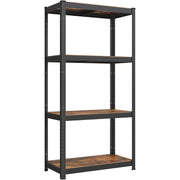 Čelični regal nosivosti 520kg, 40 x 80 x 160 cm, rustikalno smeđa i crna | SONGMICS-SONGMICS-Vita Home