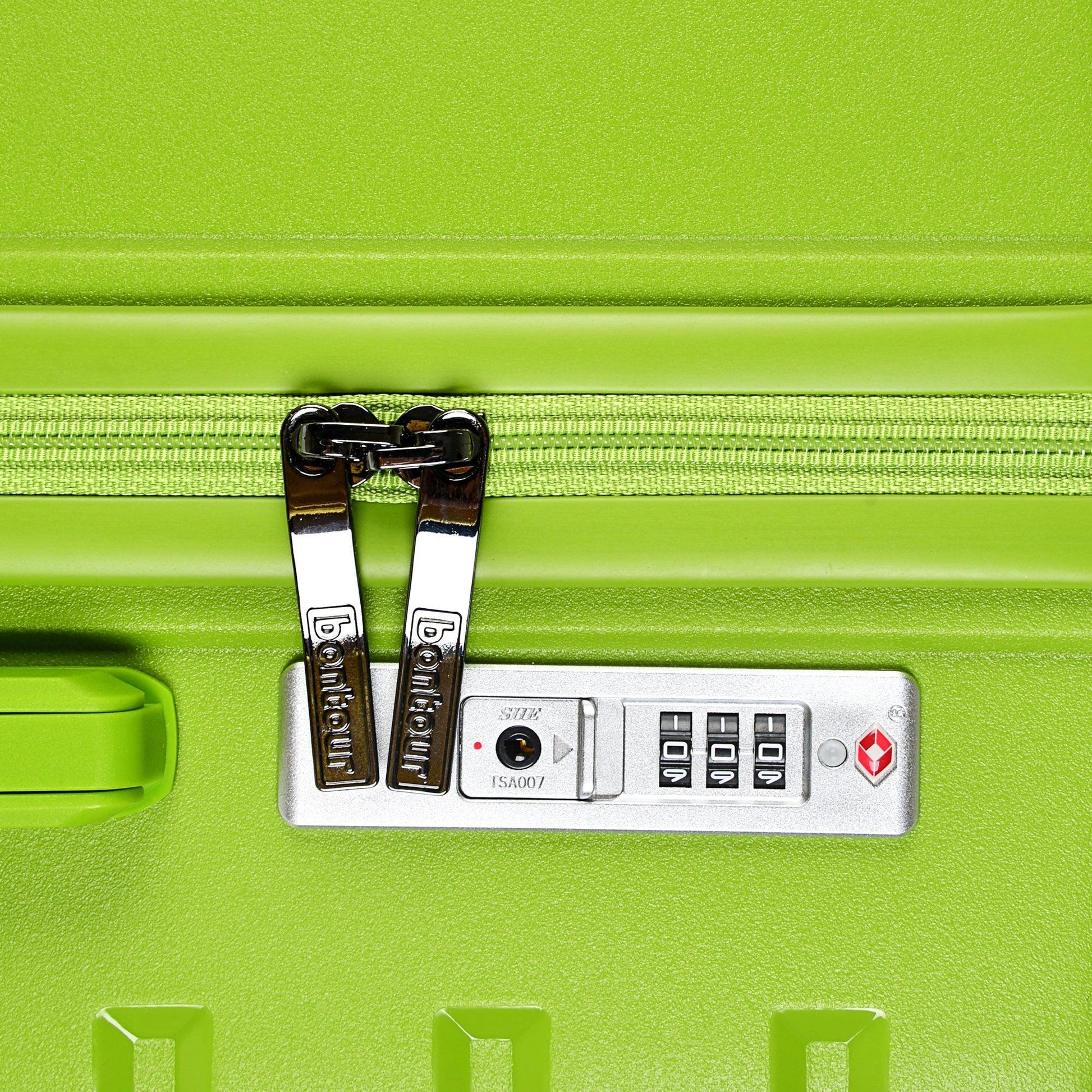 "CHARM" set od 3 kofera na 4 kotača sa TSA bravom, citrus zeleni | BONTOUR-vitahome.hr