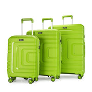 "CHARM" set od 3 kofera na 4 kotača sa TSA bravom, citrus zeleni | BONTOUR-vitahome.hr