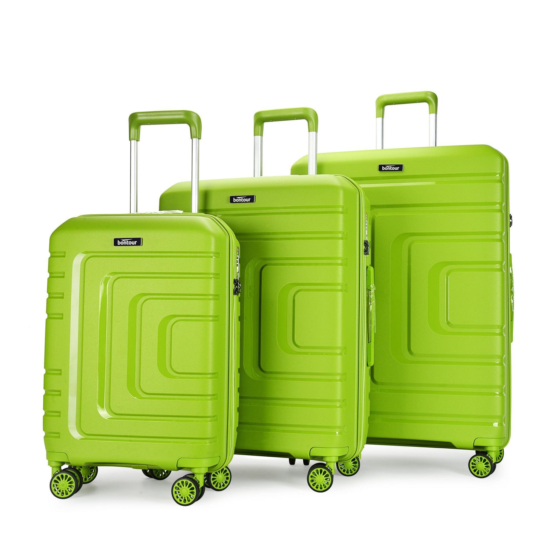 "CHARM" set od 3 kofera na 4 kotača sa TSA bravom, citrus zeleni | BONTOUR-vitahome.hr