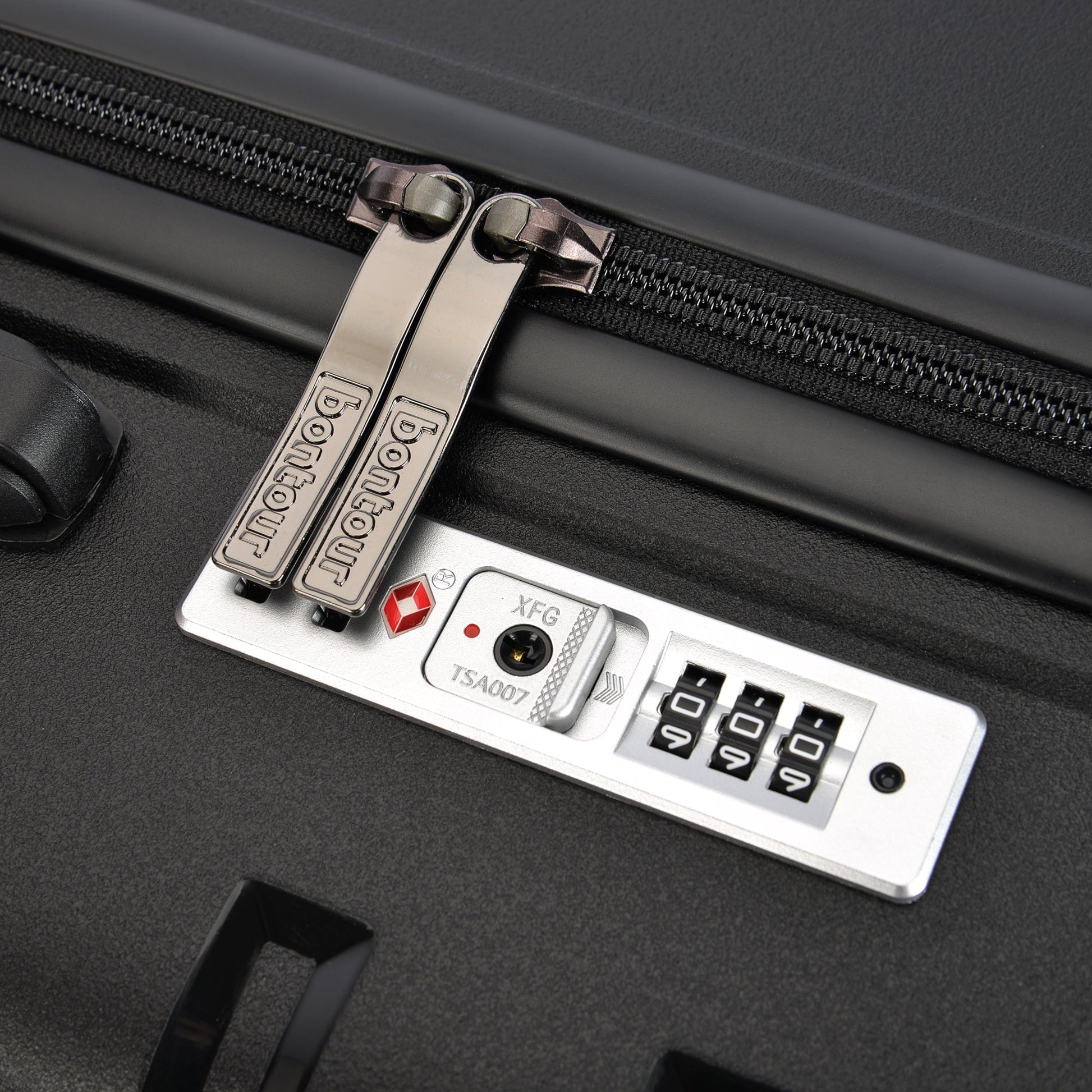 "CHARM" set od 3 kofera na 4 kotača sa TSA bravom, crni | BONTOUR-BONTOUR-Vita Home