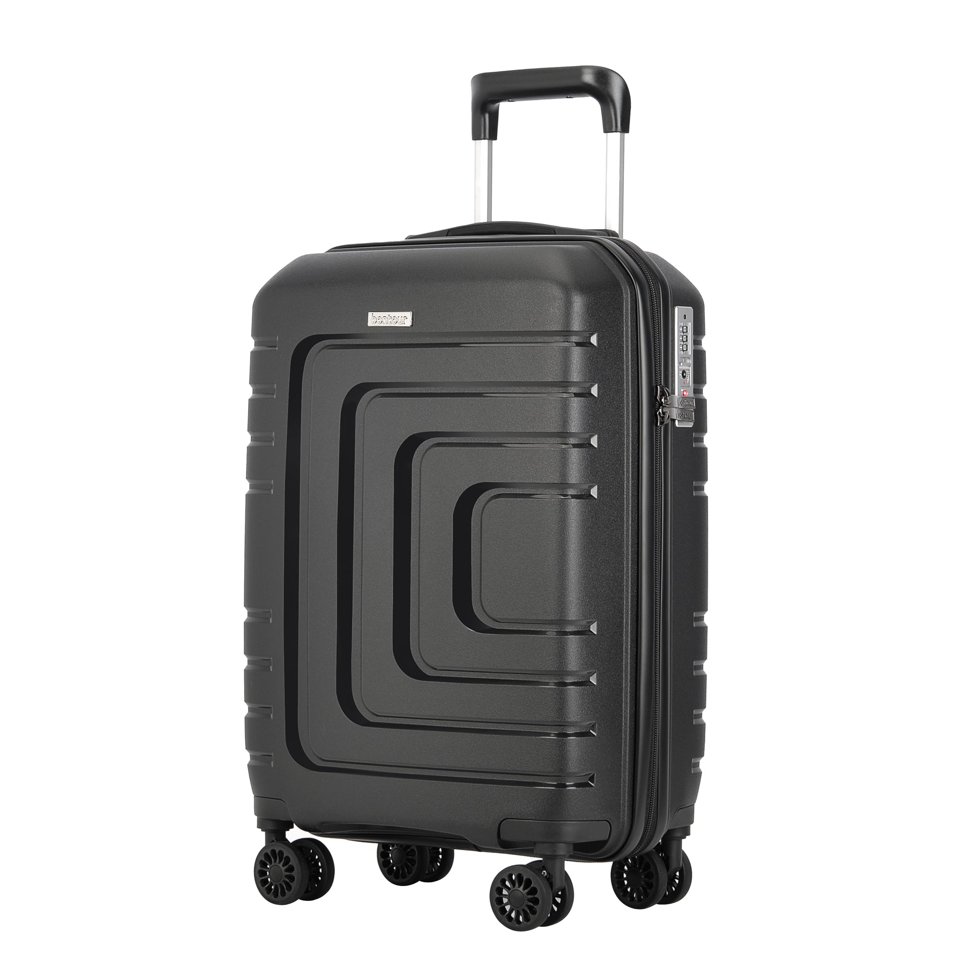 "CHARM" set od 3 kofera na 4 kotača sa TSA bravom, crni | BONTOUR-BONTOUR-Vita Home