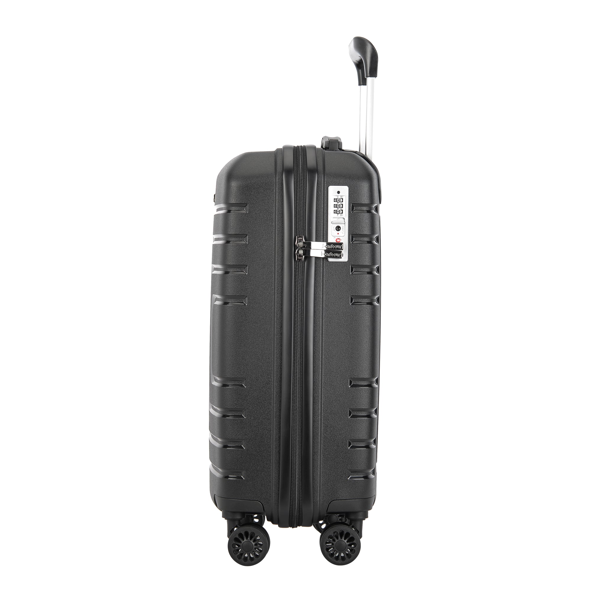 "CHARM" set od 3 kofera na 4 kotača sa TSA bravom, crni | BONTOUR-BONTOUR-Vita Home