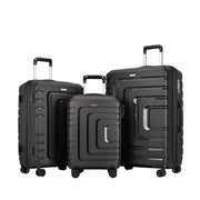 "CHARM" set od 3 kofera na 4 kotača sa TSA bravom, crni | BONTOUR-BONTOUR-Vita Home