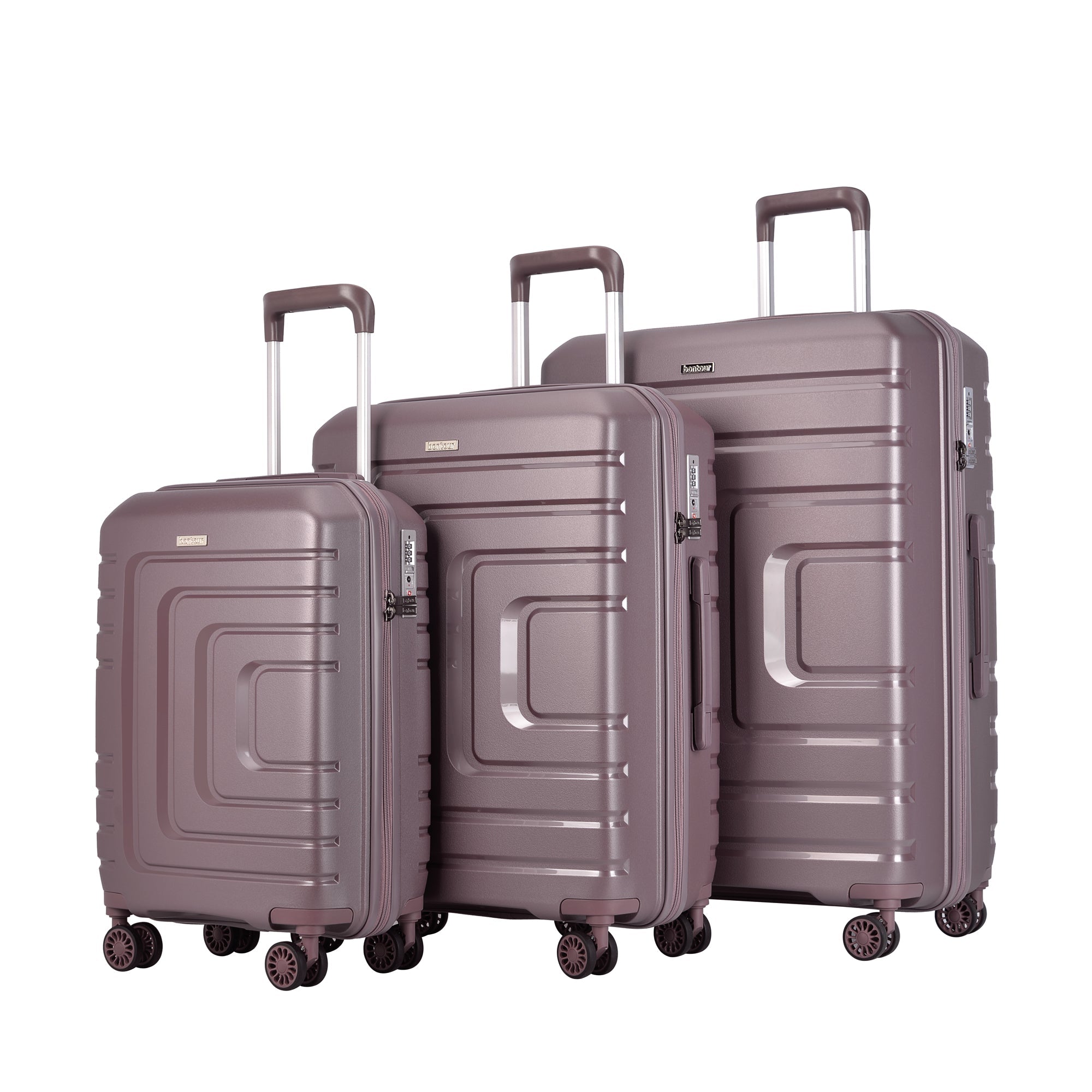 "CHARM" set od 3 kofera na 4 kotača sa TSA bravom, lavanda | BONTOUR-BONTOUR-Vita Home