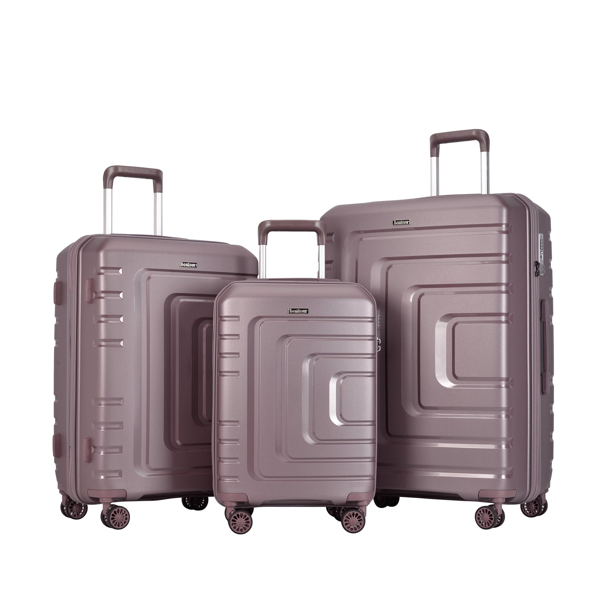 "CHARM" set od 3 kofera na 4 kotača sa TSA bravom, lavanda | BONTOUR-BONTOUR-Vita Home