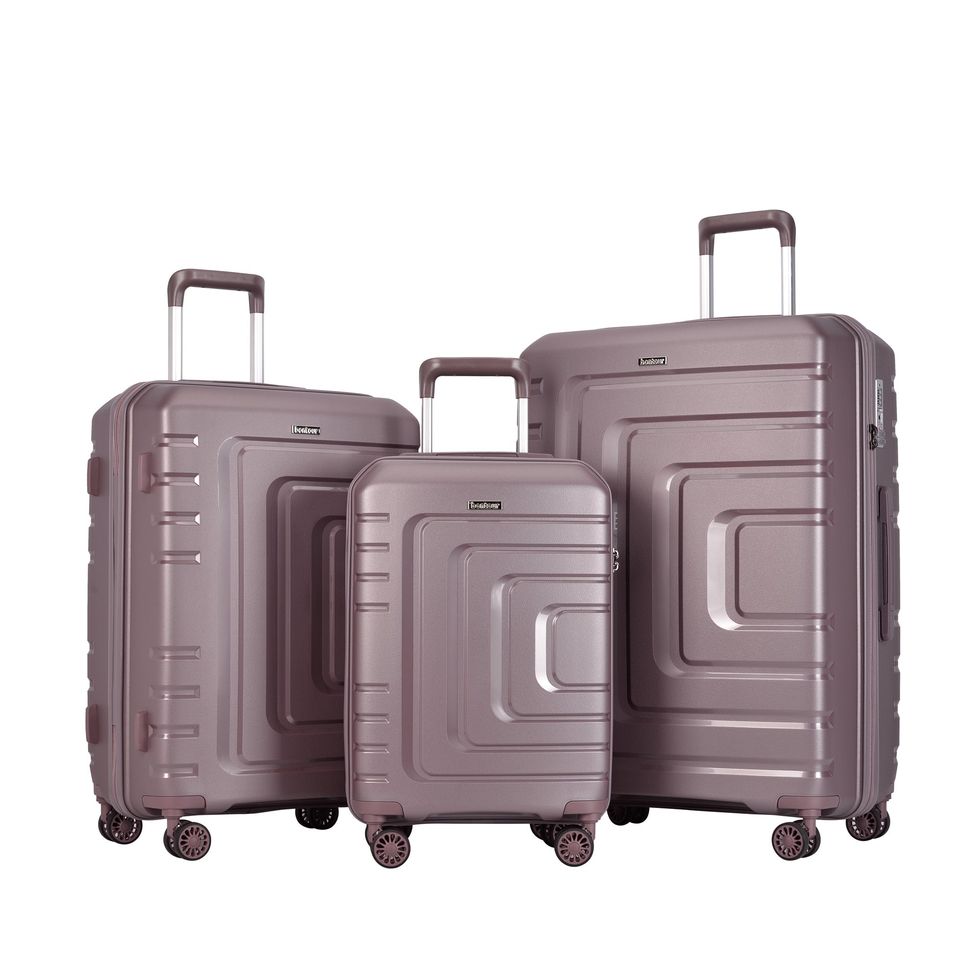 "CHARM" set od 3 kofera na 4 kotača sa TSA bravom, lavanda | BONTOUR-BONTOUR-Vita Home