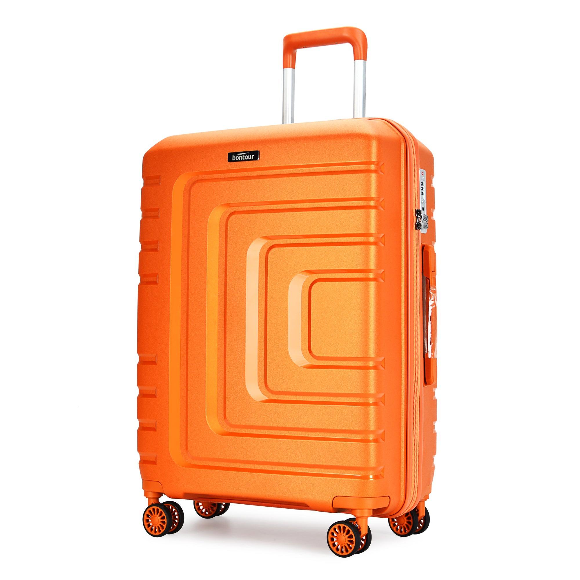 "CHARM" set od 3 kofera na 4 kotača sa TSA bravom, narančasto-zlatni | BONTOUR-vitahome.hr