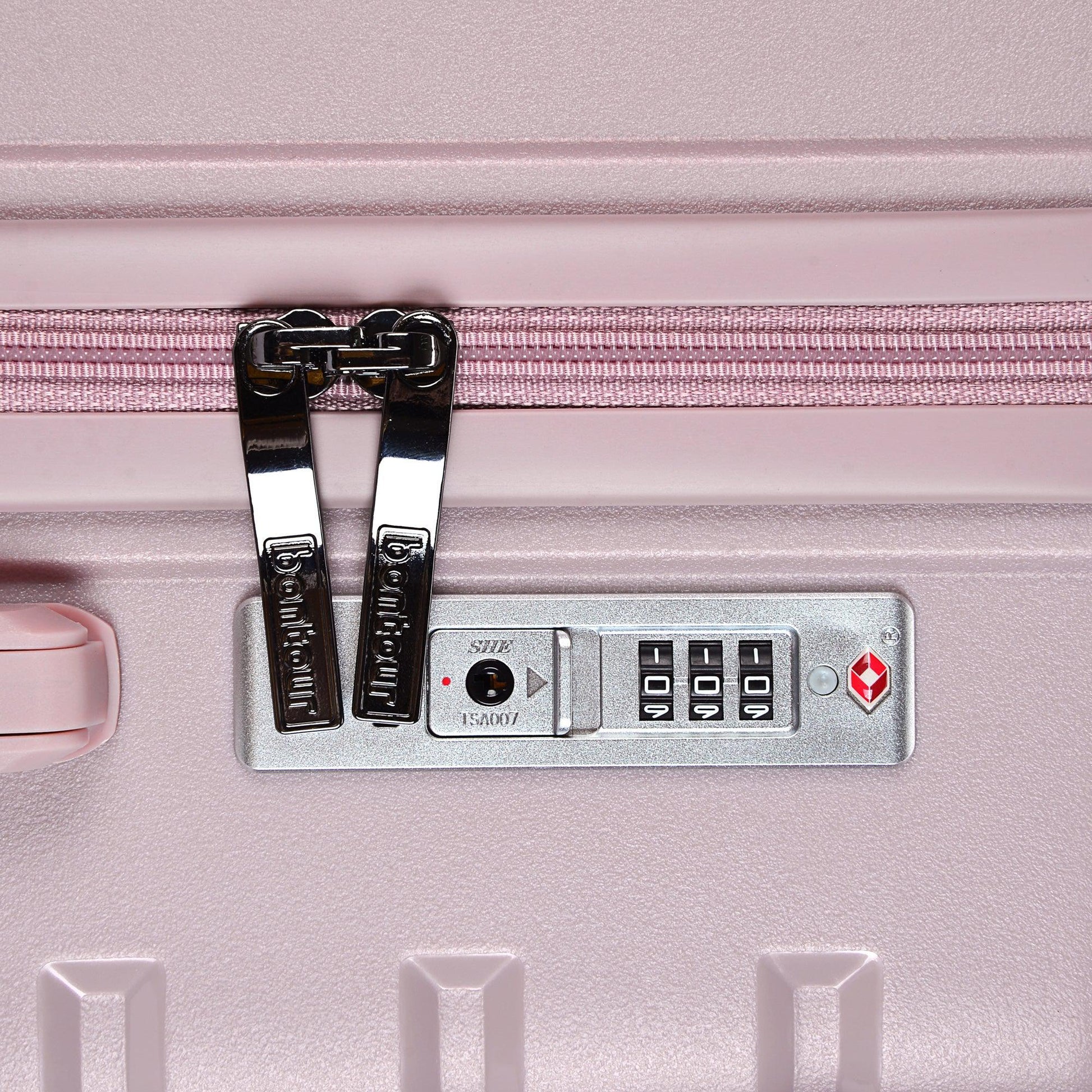"CHARM" set od 3 kofera na 4 kotača sa TSA bravom, rozi | BONTOUR-vitahome.hr
