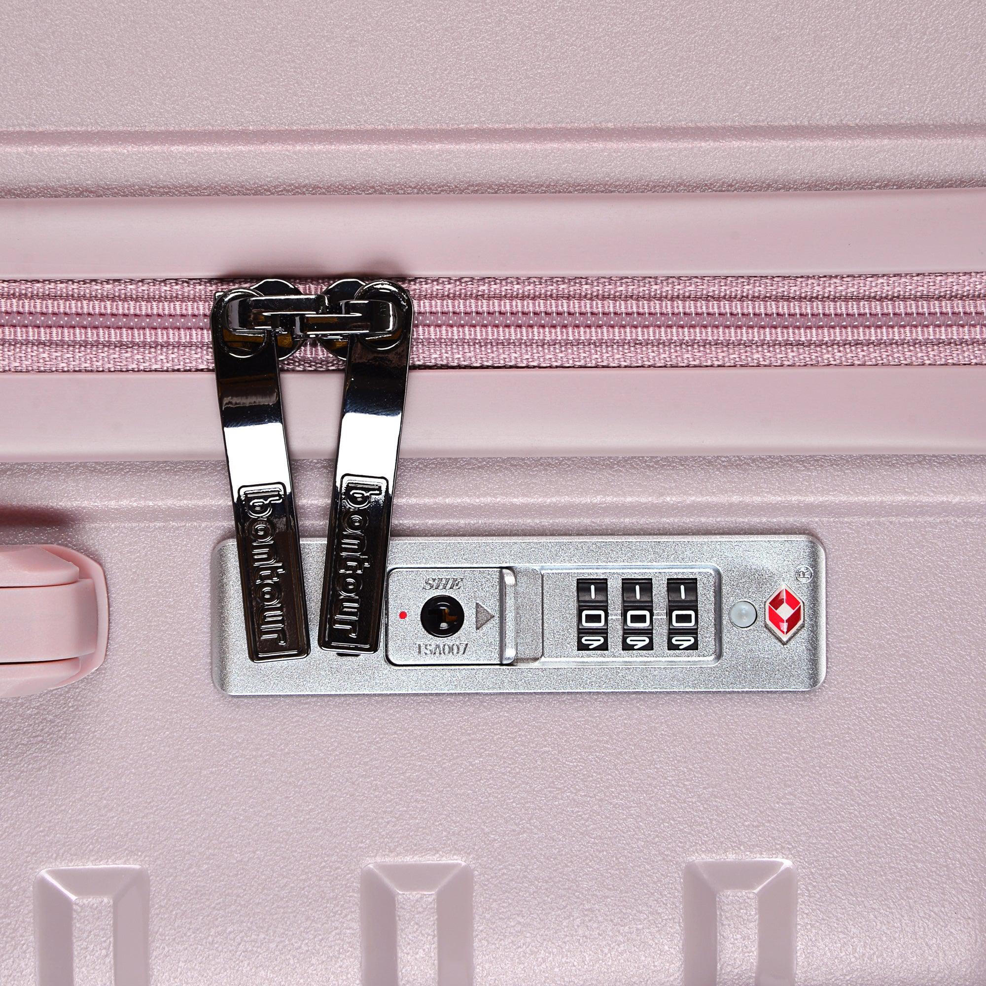 "CHARM" set od 3 kofera na 4 kotača sa TSA bravom, rozi | BONTOUR-vitahome.hr